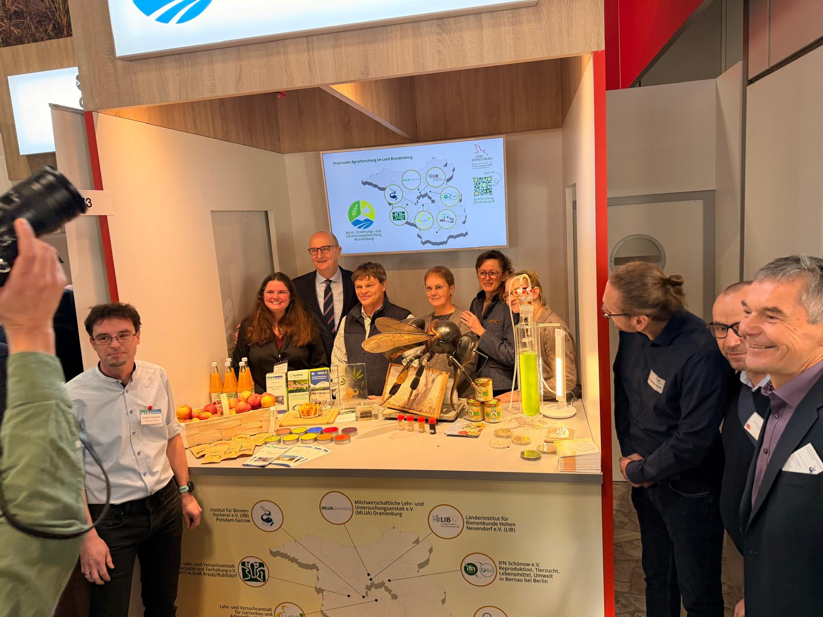 Besuch von Ministerpräsident Dietmar WoiDke